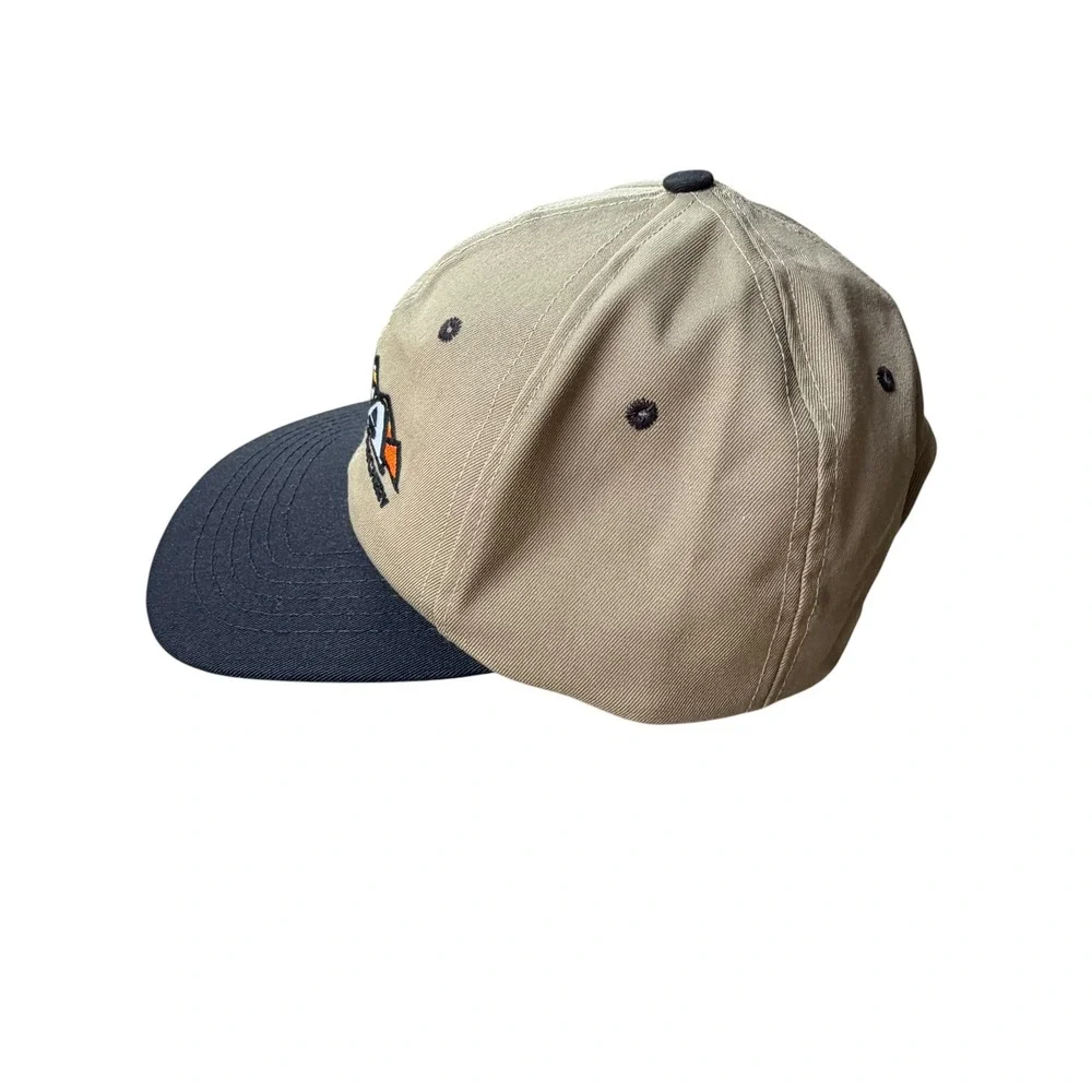 High‎ Country Archery Vintage Snapback Hat Pro-Tex HCA Two Tone Tan Blk USA Made